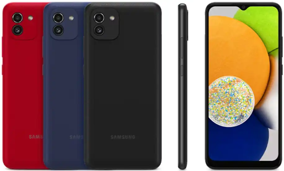 samsung galaxy a03 colors